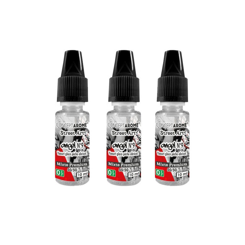 E-liquide Conceptarme Angel Taux de nicotine 6 mg/ml Pack 3x10ml