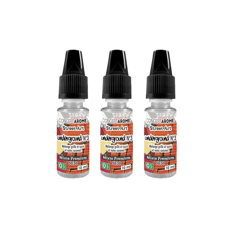 elfbar nachfüll pod läuft aus E-liquide Conceptarôme Underground Taux de nicotine 6 mg/ml