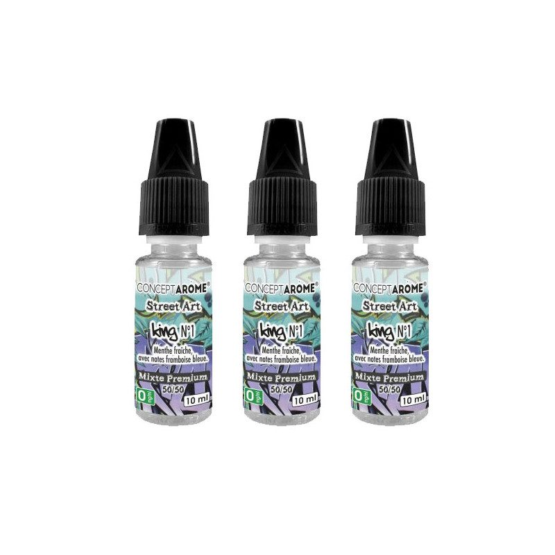 E-liquide Conceptarme King Taux de nicotine 3 mg/ml