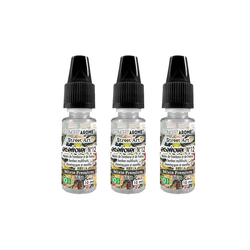 E-liquide Conceptarme Eisenhower Taux de nicotine 6 mg/ml