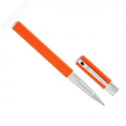 Stylo roller St Dupont D-Initial Orange chrome