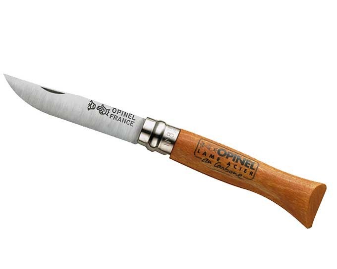 Couteau Opinel N° 8 lame Carbone