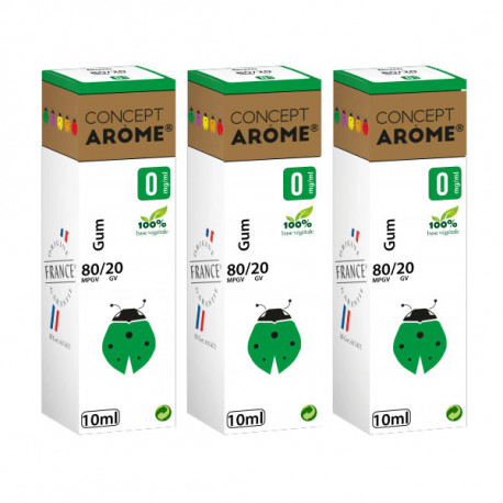 E-liqude Conceptarome Gum 30 ml