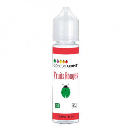 E-liquide Fruits Rouges 50ml Conceptarome