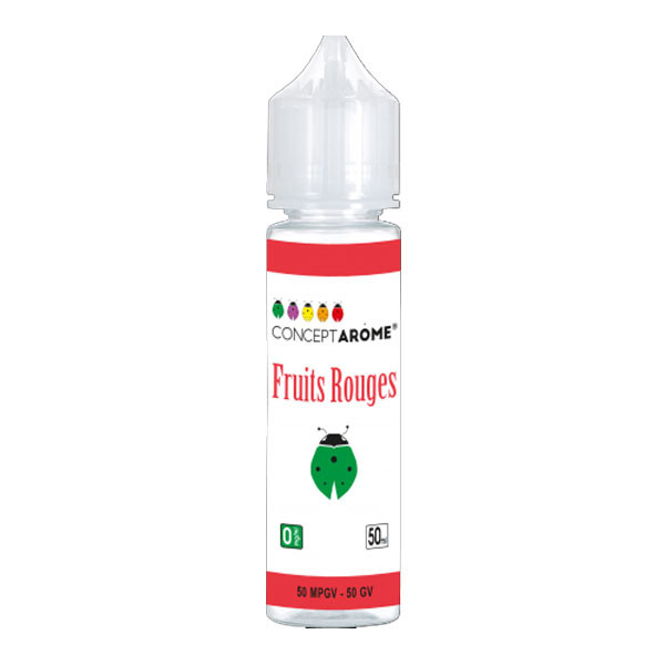 E-liquide Fruits Rouges 50ml Conceptarome