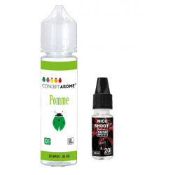 Conceptarom E- liquide Pomme 50ml