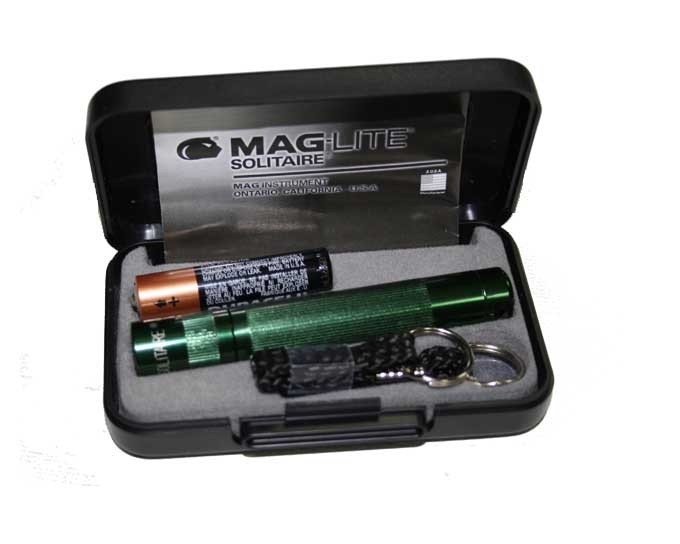 Mag-lite solitaire verte