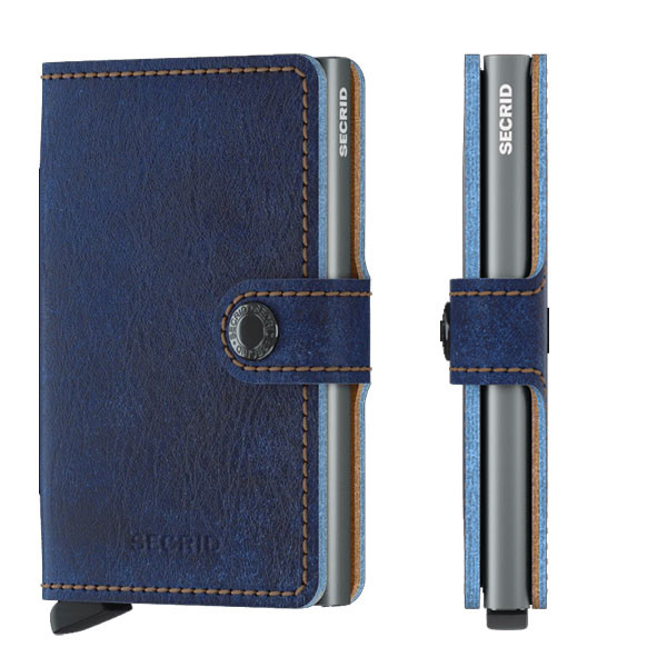 Porte cartes Miniwallet Secrid Indigo