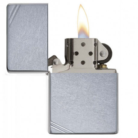 Zippo vintage street chrome