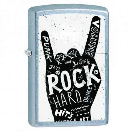 Zippo heavy metal salute