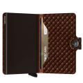 Porte Cartes Miniwallet Secrid  Basket Brown