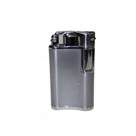 Briquet Vector flask chrome satin