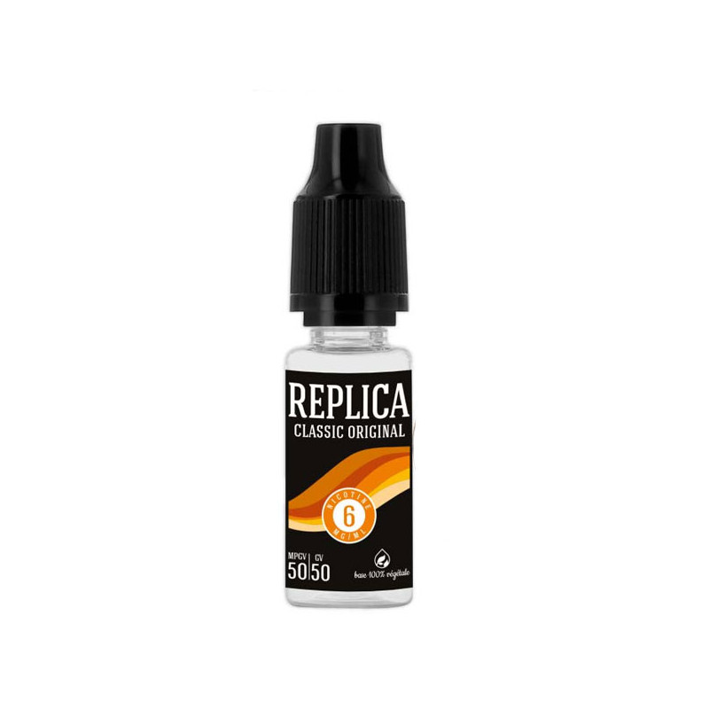E-liquide Classic Original Replica Taux de nicotine 3 mg/ml