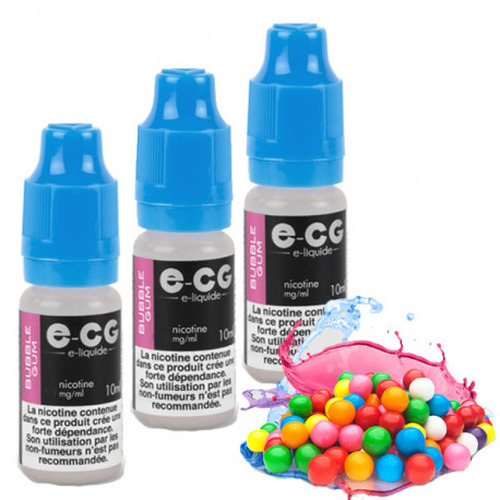 E-liquide E-CG Gum - Saveur Chewing-Gum
