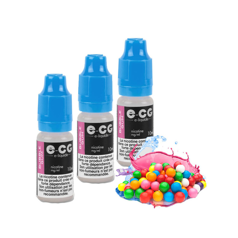 elfbar nachfüll pod läuft aus E-liquide E-CG Bubble Gum 30ml Taux de nicotine 3 mg/ml