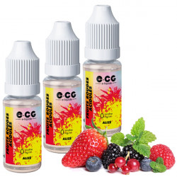 E-liquide E-CG Fruits Rouges Acidulés