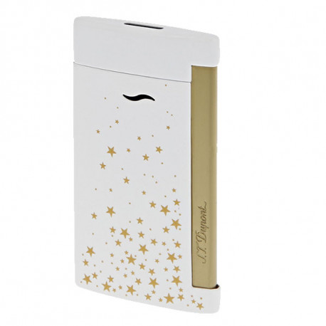 Briquet St Dupont Slim 7 Space White