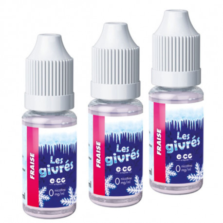 E-liquide E-CG Les Givrées Fraise