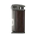 Briquet pipe Métal/cuir Faro