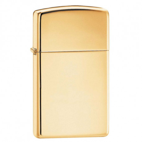 Zippo solid brass slim 851029