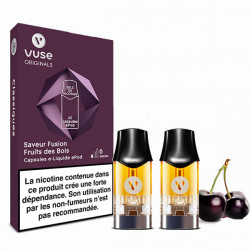 Capsules ePod Vuse Fusion fruits des bois