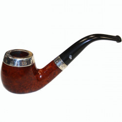 Pipe Peterson Dublin Silver Top Red  FT 68