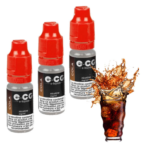 E-liquide E-CG Cola - Saveur Boisson