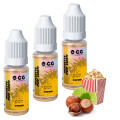 E-liquide E-CG Goût Noisette Pop Corn - Saveur Gourmande