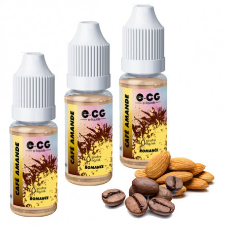 E-liquide E-CG Goût Café Amande 30ml