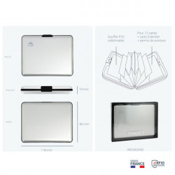 Portefeuille Big Stockholm Ögon Sequoia