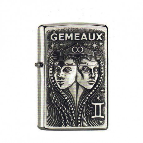 Zippo Signe du Zodiaque gémeaux