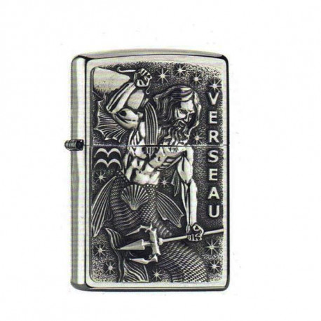 Zippo Signe du Zodiaque Verseau