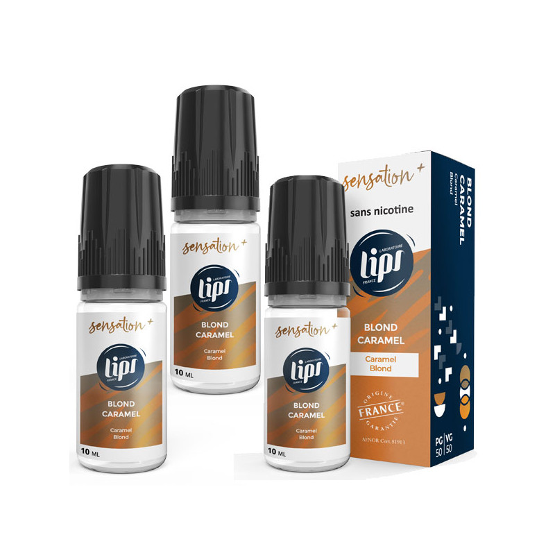 elfbar nachfüll pod läuft aus E-liquide Lips Blond Caramel 30 ml Taux de nicotine 0 mg/ml