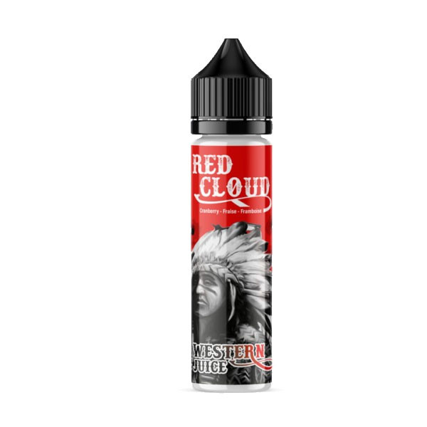 E-liquide E-CG Western Juice Red Cloud  50ml