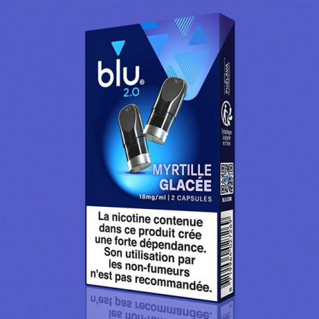 Capsules Myblu 2.0 myrtille glaçée