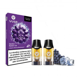 Capsules ePod Vuse saveur Raisin Ice