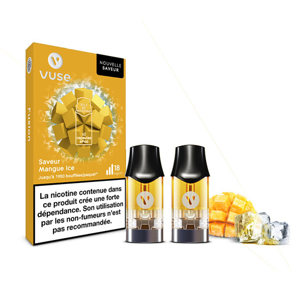 Capsules ePod Vusee saveur Raisin Ice