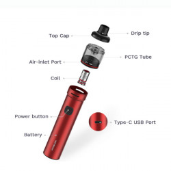 Kit Vaporesso GTX GO 80 Noir