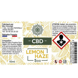 e-liquide CBD Lemon Haze