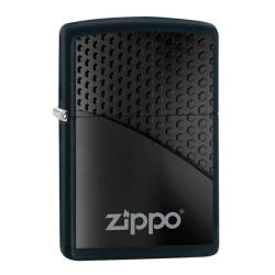 Zippo Black Hexagon Design