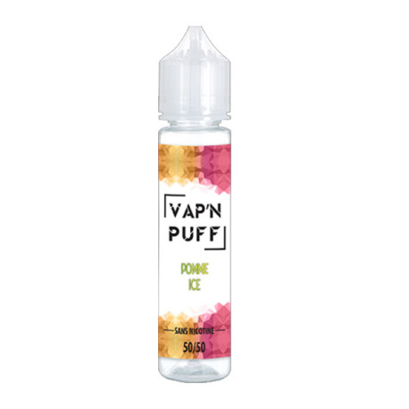 E- liquide Vap'N Puff Pomme Ice 50ml