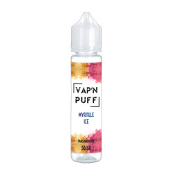 E- liquide Vap'N Puff Myrtille Ice Ice 50ml