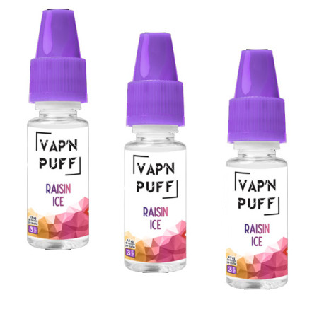 E-liquide Vap'N Puff Raisin ice 30ml