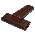 Etui 2 cigares Coronas Récife riviera Marron