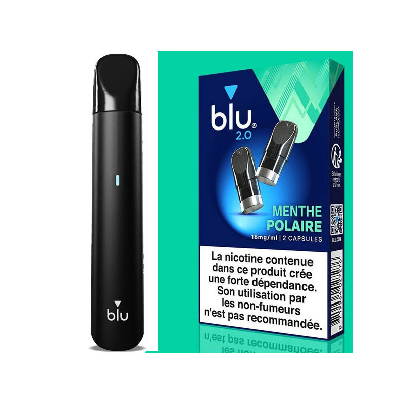elfbar nachfüll pod läuft aus Kit de démarage Blu 2.0 Menthe Polaire