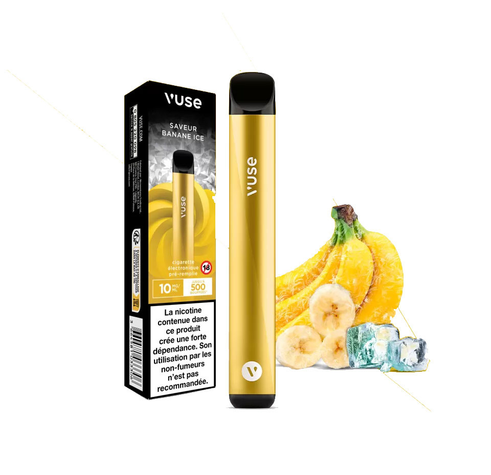 E-cigarette Pré-remplie Vuse Banane Ice