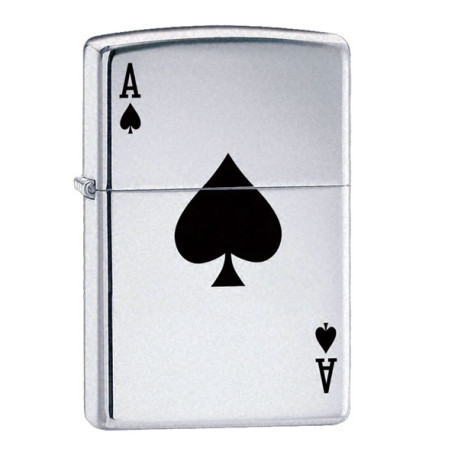 Zippo Ace Of Spade Skull Design