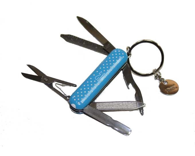 Couteau de poche multifonction Richartz bleu