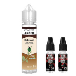 E-liquide Conceptarome  Delicioso 50ml