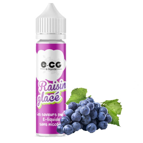 E-liquide E-CG Raisin Glacé 50ml